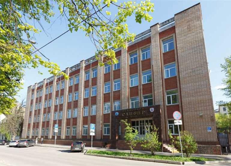 Сапфир: Вид здания